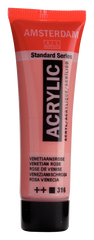 ACRYLIC AMSTERDAM 20 ML VENETIAN ROSE 316