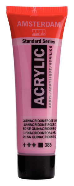 ACRYLIC AMSTERDAM 20 ML QUINACRIDONE ROSE 385