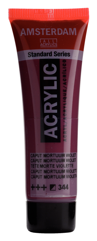 ACRYLIC AMSTERDAM 20 ML CAPUT MORTUUM VIOLET 344