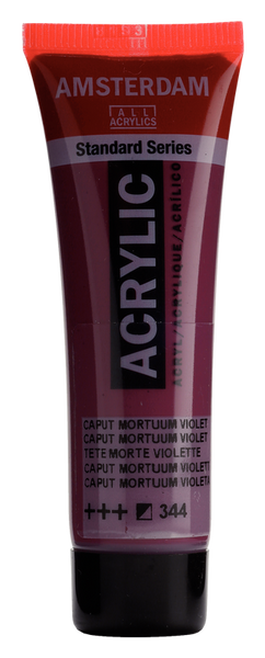 ACRYLIC AMSTERDAM 20 ML CAPUT MORTUUM VIOLET 344