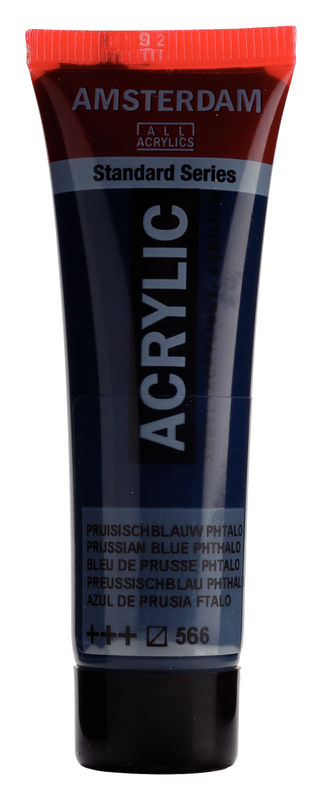 ACRYLIC AMSTERDAM 20 ML PRUSIAN BLUE PHTHALO 556