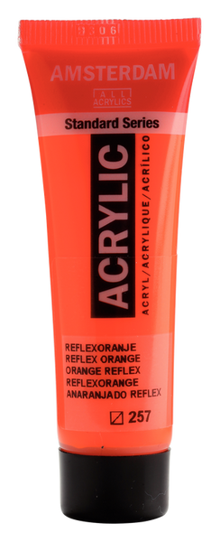 ACRYLIC AMSTERDAM 20 ML REFLEX ORANGE 257