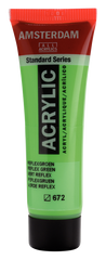 ACRYLIC AMSTERDAM 20 ML REFLEX GREEN 672