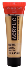 ACRYLIC AMSTERDAM 20 ML LIGHT GOLD 802