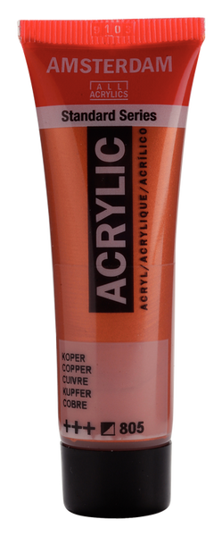 ACRYLIC AMSTERDAM 20 ML COPPER 805