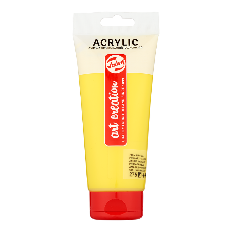 ACRYLIC TALENS ART CREATIONS 200 ML PRIMARY YELLOW 275