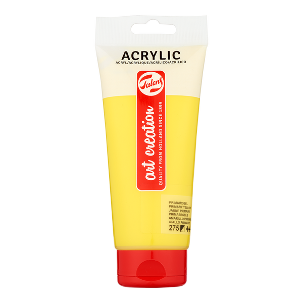 ACRYLIC TALENS ART CREATIONS 200 ML PRIMARY YELLOW 275