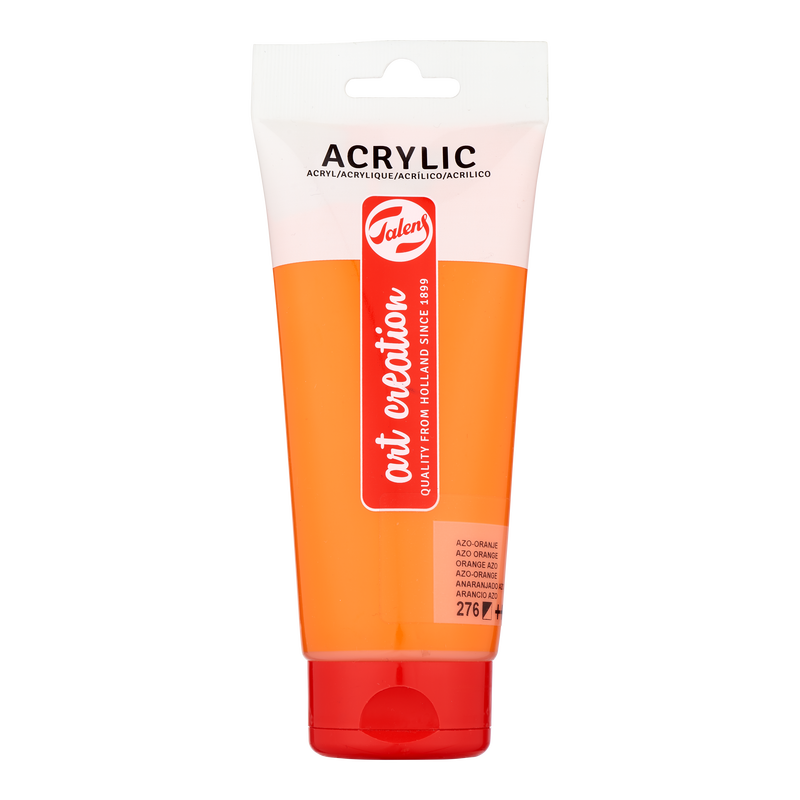 ACRYLIC TALENS ART CREATIONS 200 ML AZO ORANGE 276