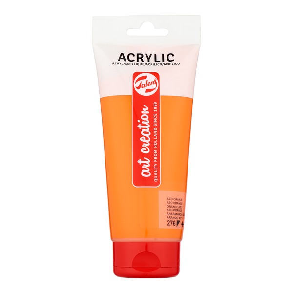 ACRYLIC TALENS ART CREATIONS 200 ML AZO ORANGE 276