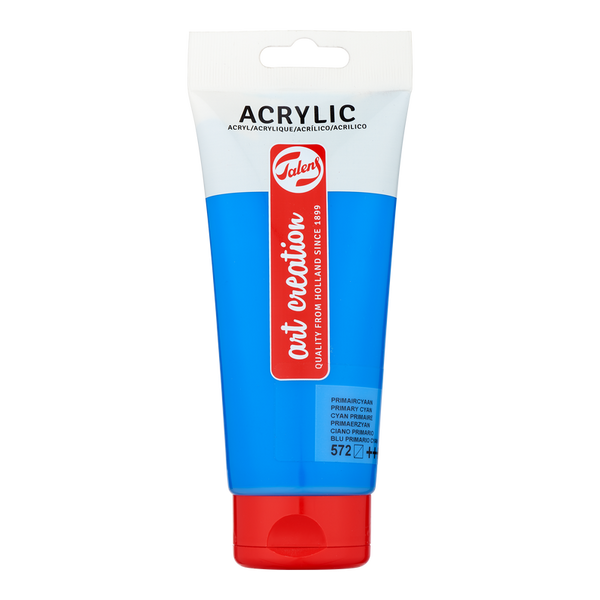 ACRYLIC TALENS ART CREATIONS 200 ML PRIMARY CYAN 572