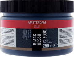 BLACK GESSO PRIMER AMSTERDAM 250 ML