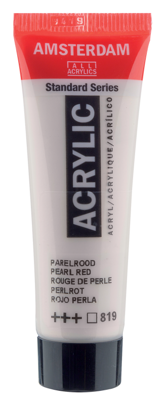 ACRYLIC AMSTERDAM 20 ML PEARL RED 819