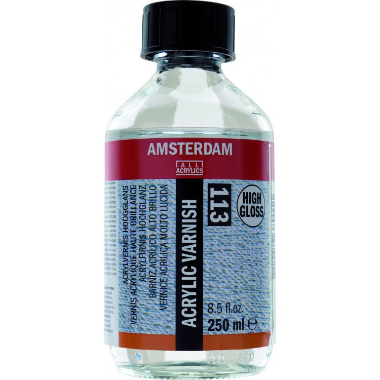 ACRYLIC VARNISH AMSTERDAM 250 ML 113 HIGH GLOSS