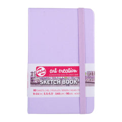 BLLOK SKETCH BOOK ART CREATION 9X14CM PASTEL VIOLET