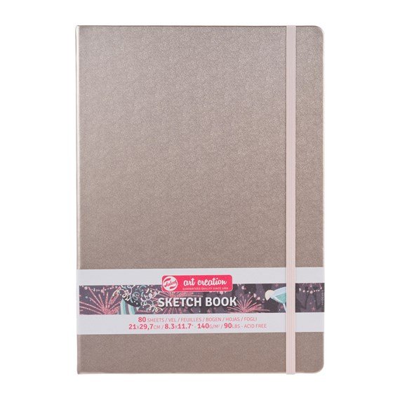 BLLOK A4 SKETCH BOOK ART CREATION CHAMPAGNE PINK