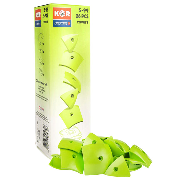 LODER KOR COVERS JESHILE 26PCS GEOMAG