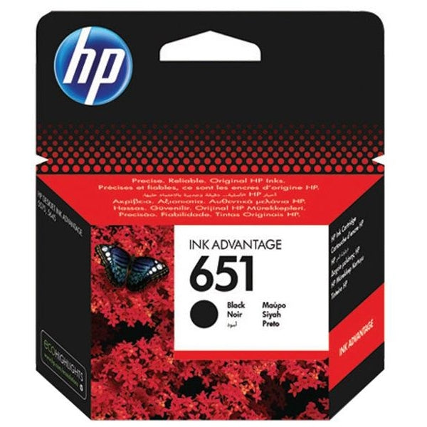 INK HP 651 BLACK