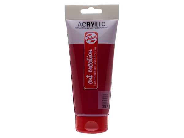 ACRYLIC TALENS ART CREATIONS 200 ML CARMINE 318