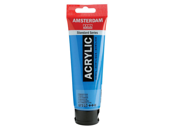 AKRILIK 120ML ROYAL TALENS AMSTERDAM PRIMARY CYAN 572