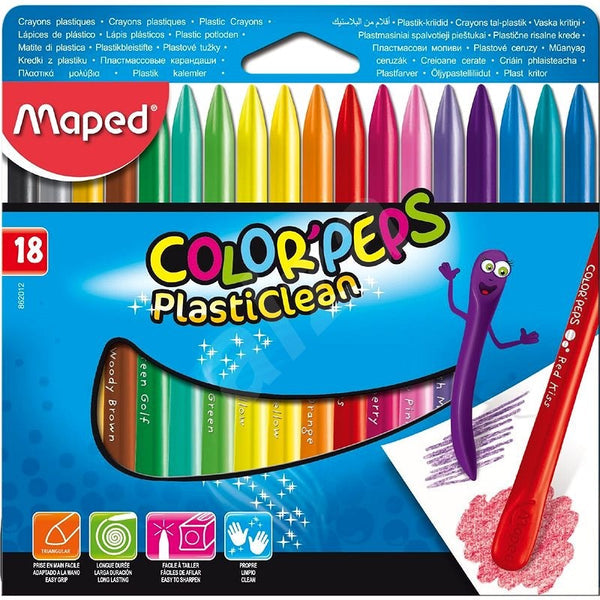 COLOR PEPS 18 PLASTICLEAN MAPED