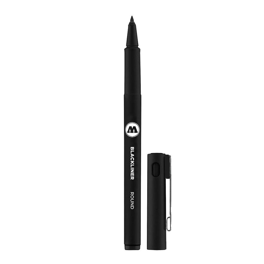 PIGMENT BLACKLINER MOLOTOW ROUND