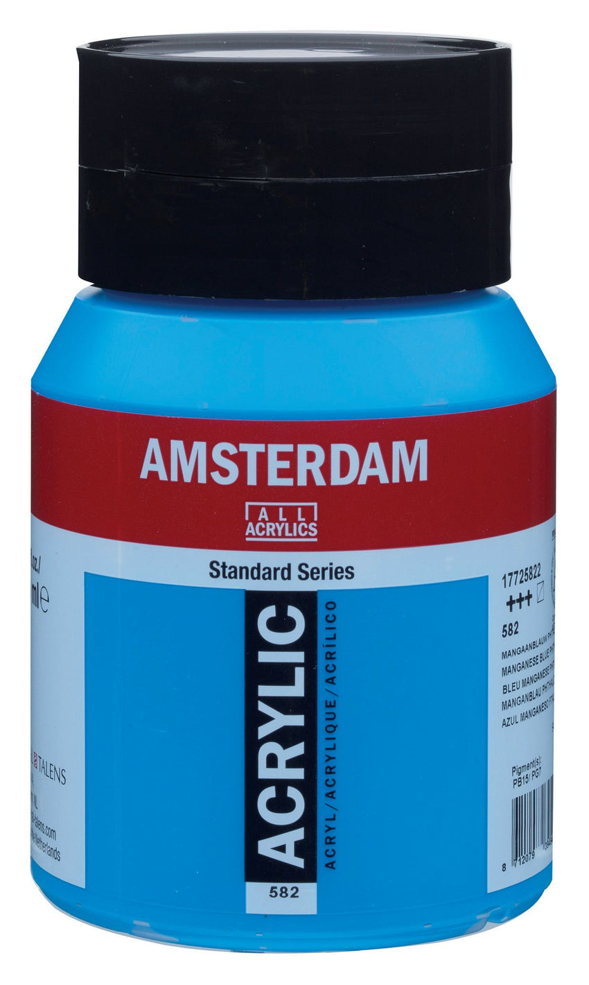 AKRILIK 500ML ROYAL TALENS AMSTERDAM MANGANESE BLUE 582