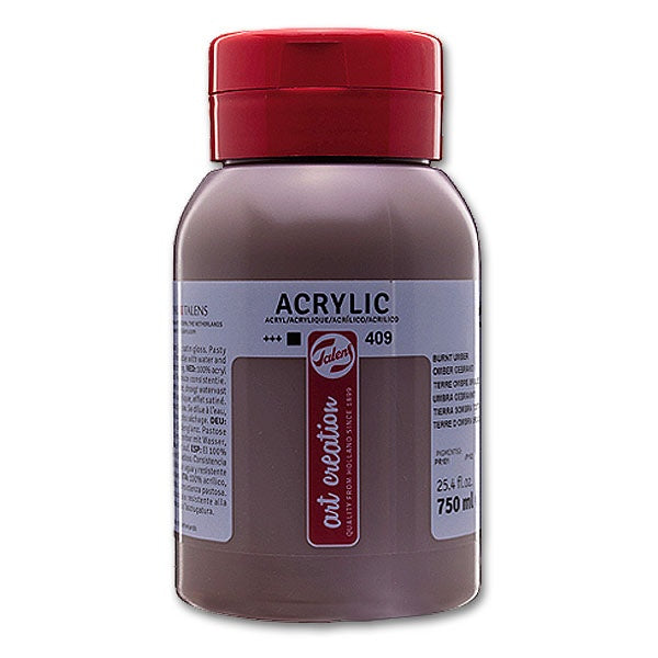 ACRYLIC 750ML ART CREATION BURNT UMBER 409