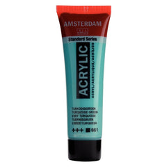 ACRYLIC AMSTERDAM 20 ML TURQUOISE GREEN 661