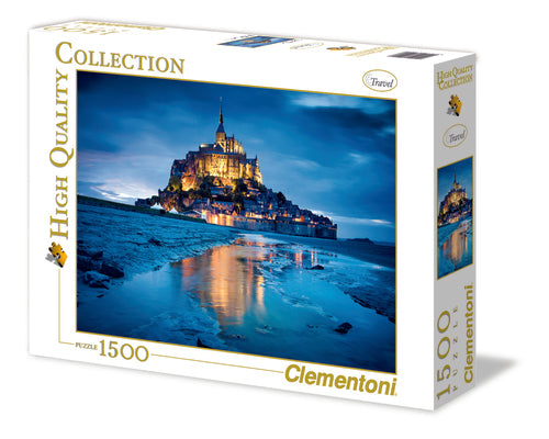 PUZZLE ME 1500 CP CLEMENTONI LE MONT SAINT-MICHEL