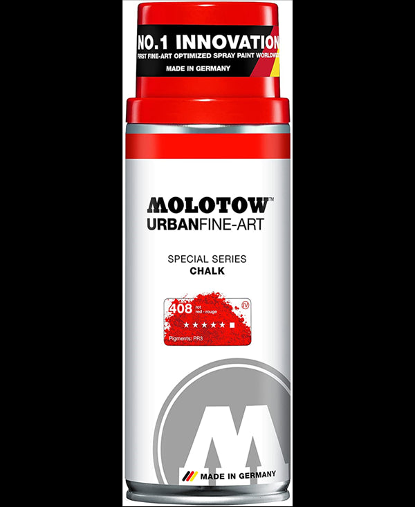 SPRAY CHALK RED 408 400ML UFA MOLOTOW