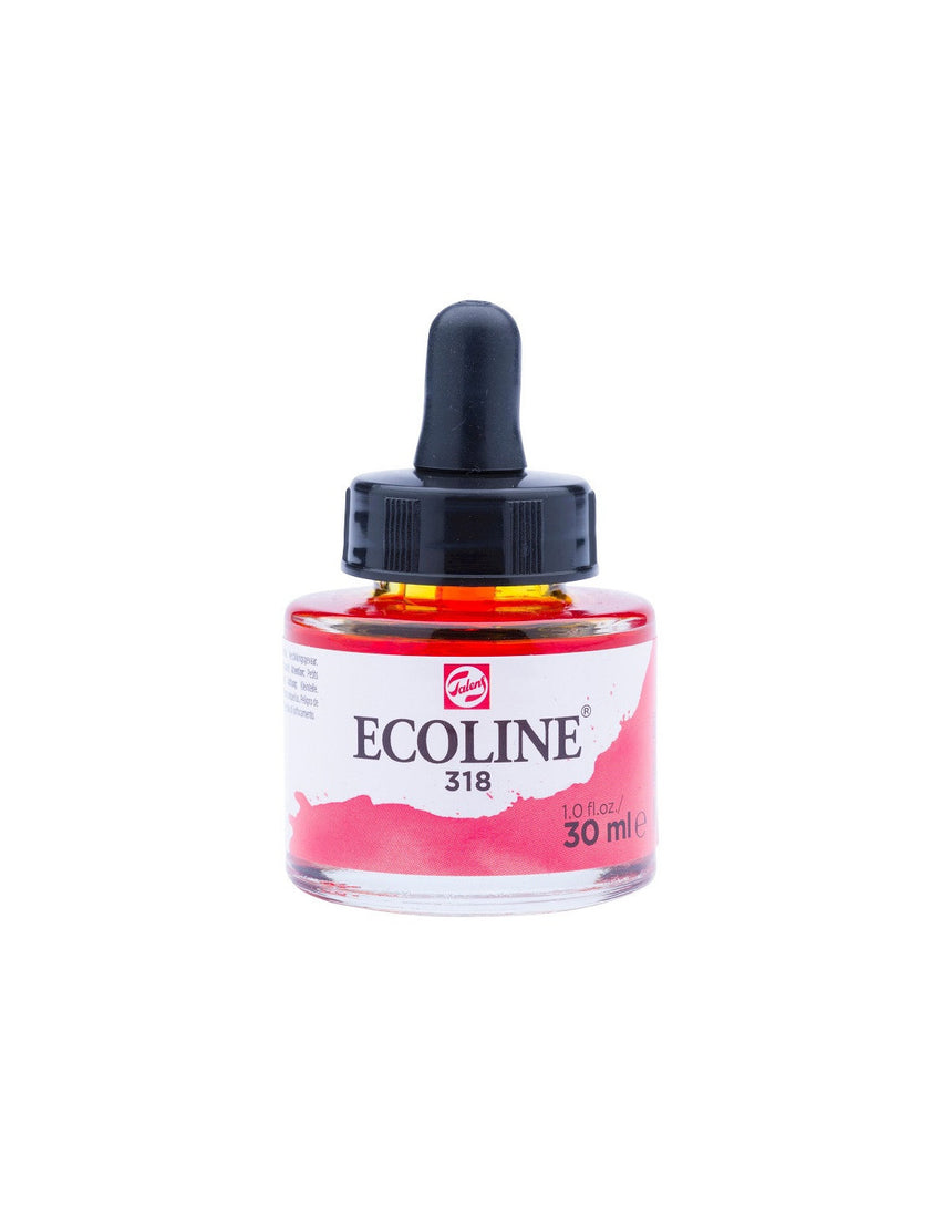 LIQUID WATER COLOUR ECOLINE TALENS CARMINE 318