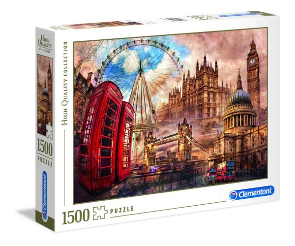 PUZZLE 1500 PCS VINTAGE LONDON