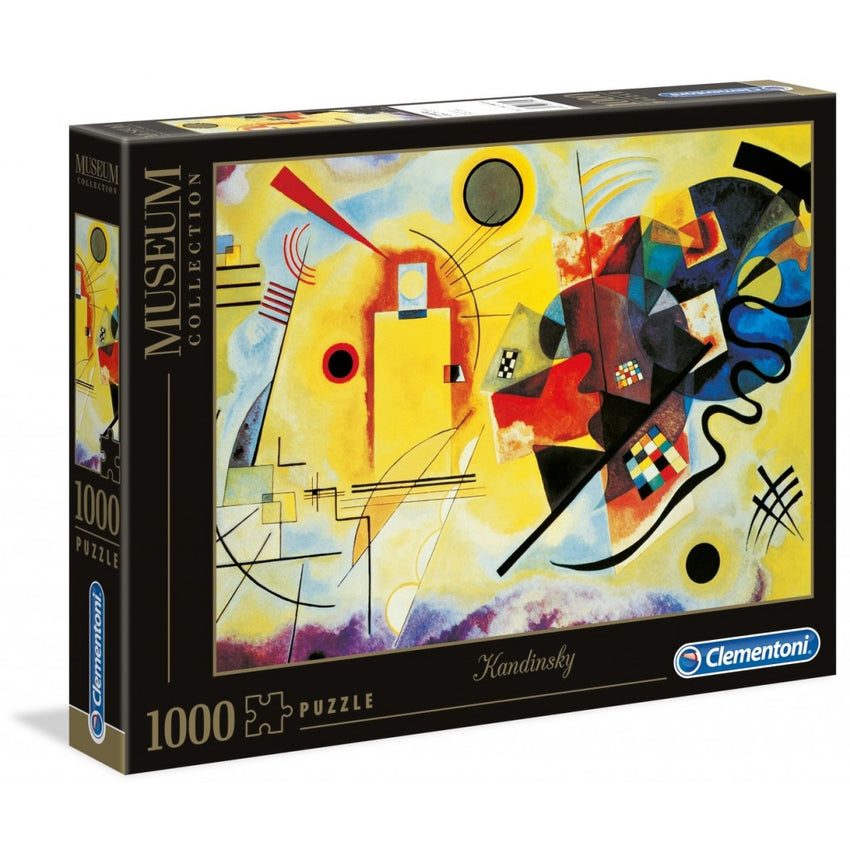 PUZZLE 1000 MUSEUM GIALLO ROSSO E BLU