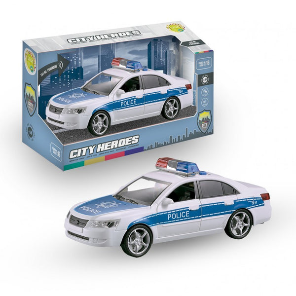 LODER MAKINE CITY HEROES YOUNG DRIVERS 1:16 POLICE