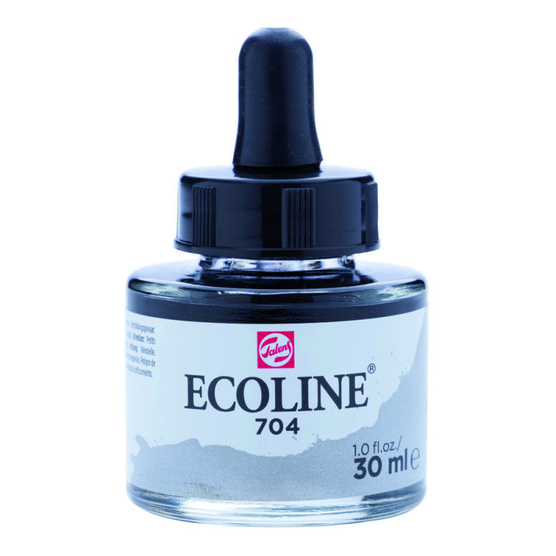 LIQUID WATER COLOUR ECOLINE TALENS GREY 704