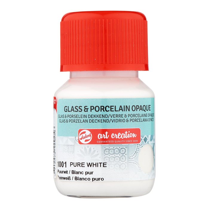 BOJE QELQ PORCELAN 30ML TALENS 1001 PURE WHITE