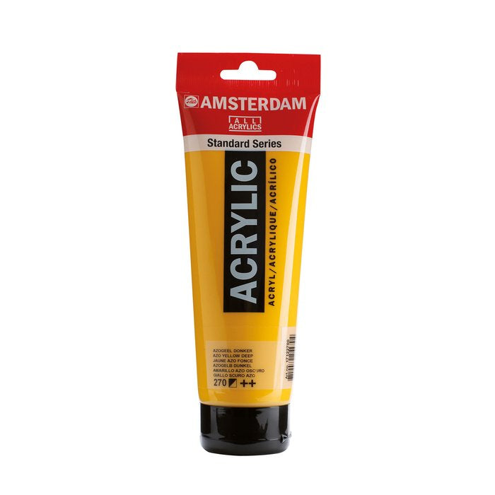 AKRILIK 120ML ROYAL TALENS AMSTERDAM AZO YELLOW DEEP 270