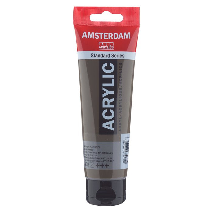 AKRILIK 120ML ROYAL TALENS AMSTERDAM RAW UMBER 408