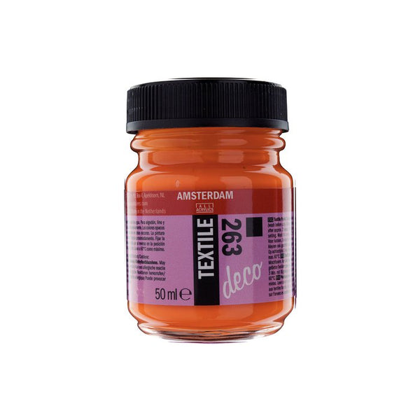 BOJE TEXTIL AMSTERDAM 50 ML ORANGE OPAQUE 263