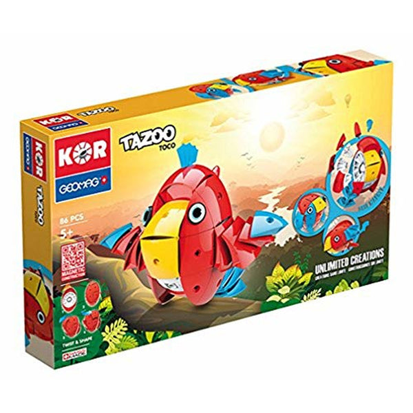 LODER KOR TAZOO TOCO 86PCS GEOMAG