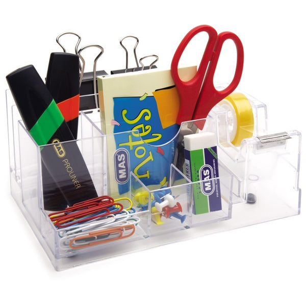 DESK ORGANIZER TRANSPARENT MAS