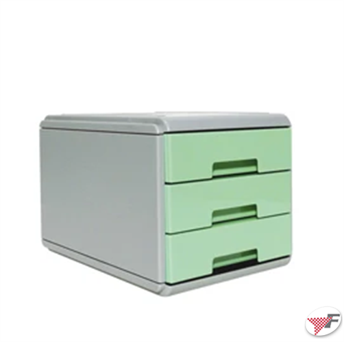 MINI CABINET DRAWERS PASTEL GREEN