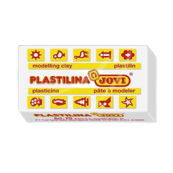 PLASTELINE 50 GR JOVI E BARDHE 70