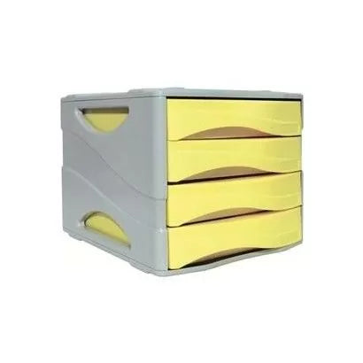 CABINET DRAWERS PASTEL YELLOW ARDA