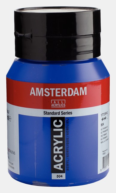 AKRILIK 500ML ROYAL TALENS AMSTERDAM ULTRAMARINE 504