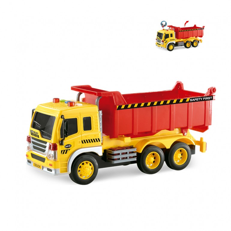 LODER MAKINE CITY HEROES YOUNG DRIVERS 1:16 KAMION MATERIALE