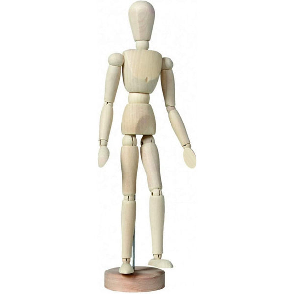 TALENS MANIKIN WOOD 30CM MALE