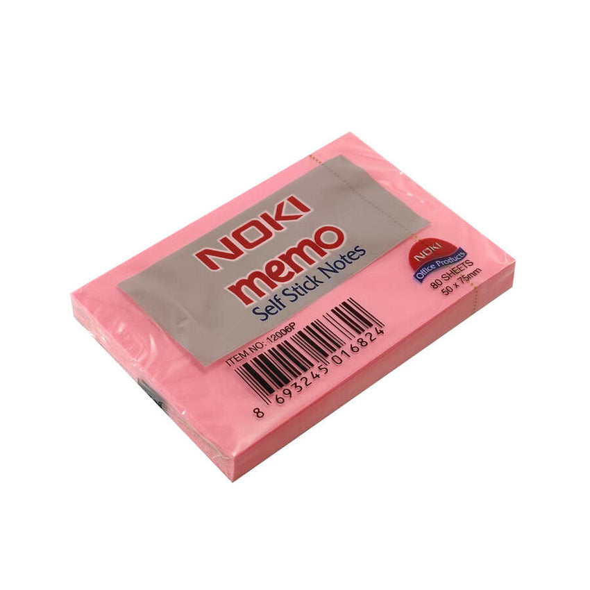 INFO NOTES 50X75MM NOKI ROZE