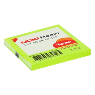 NOKI MEMO SELF STICK NOTES 75X75MM JESHIL