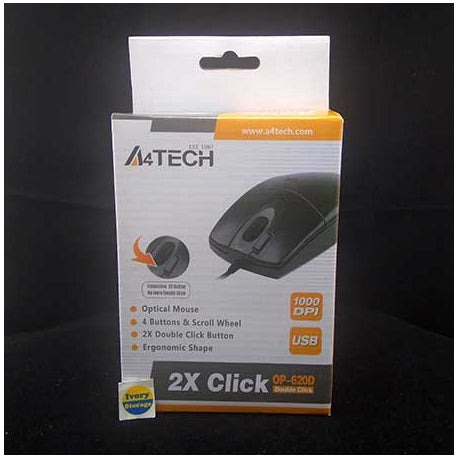 MOUSE 4TECH USB 1000 DPI